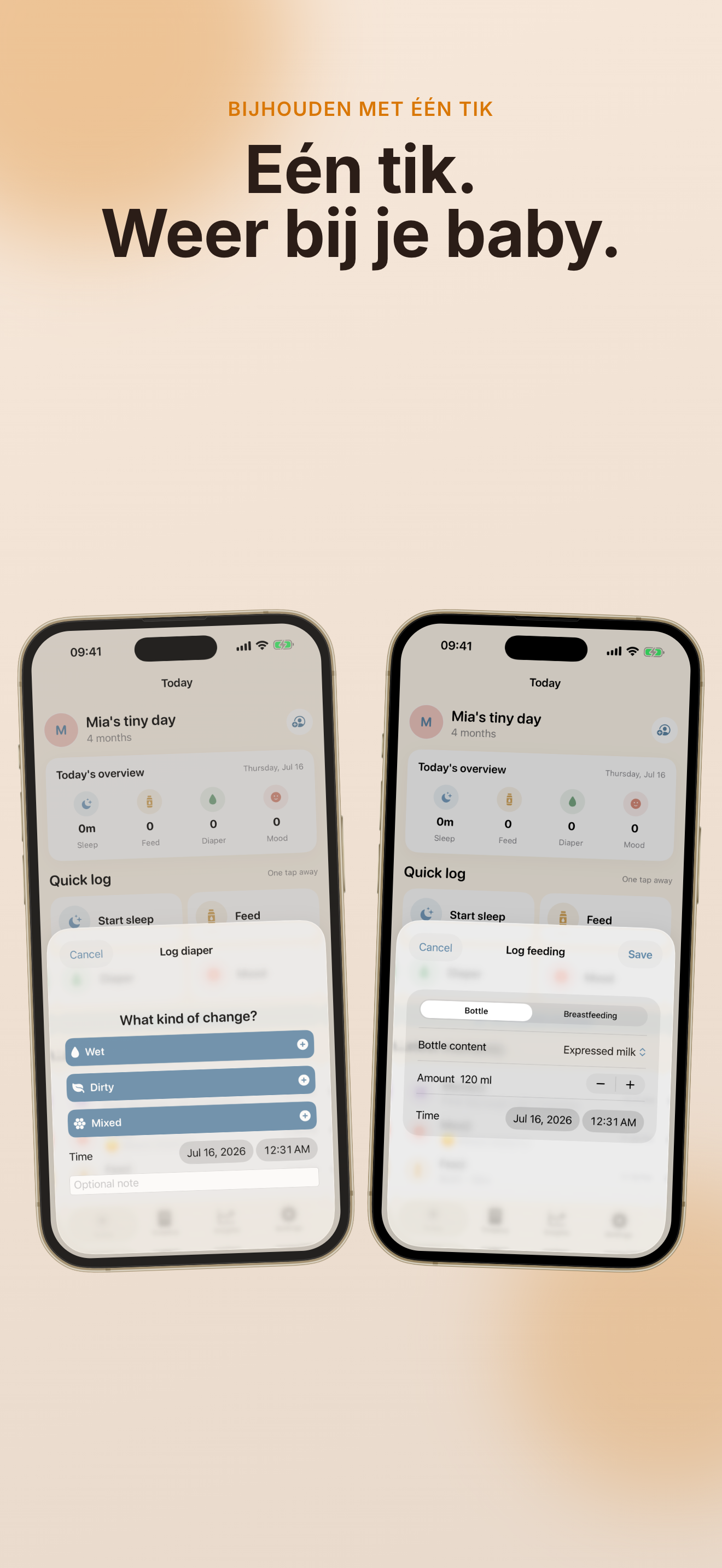 TinyDay Babytracker app-screenshot 4