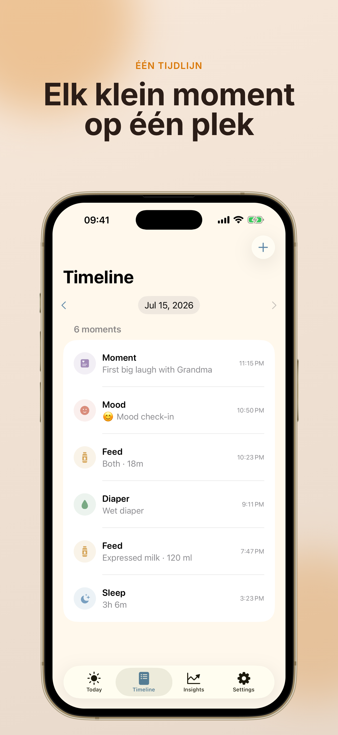 TinyDay Babytracker app-screenshot 3